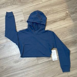 Lulu lemon All yours cropped hoodie
